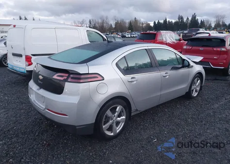 2012 Chevrolet Volt из США, поврежденный, VIN 1G1RB6E45CU128319
